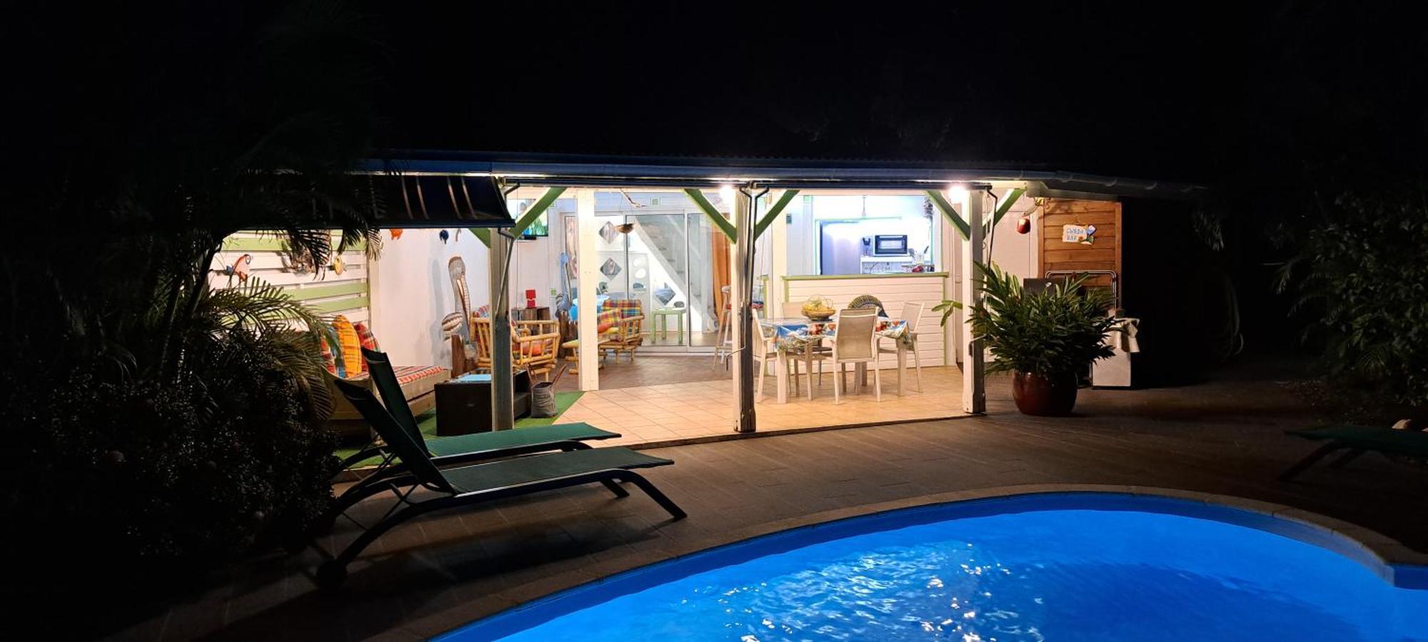 Vila La Flamboyante Saint-Francois  Exteriér fotografie