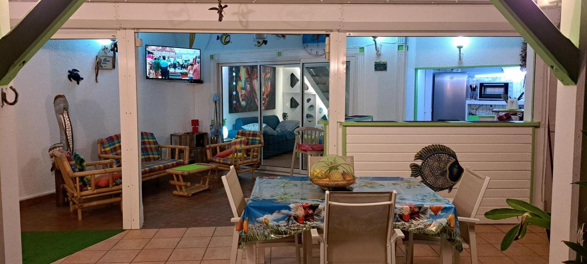 Vila La Flamboyante Saint-Francois  Exteriér fotografie